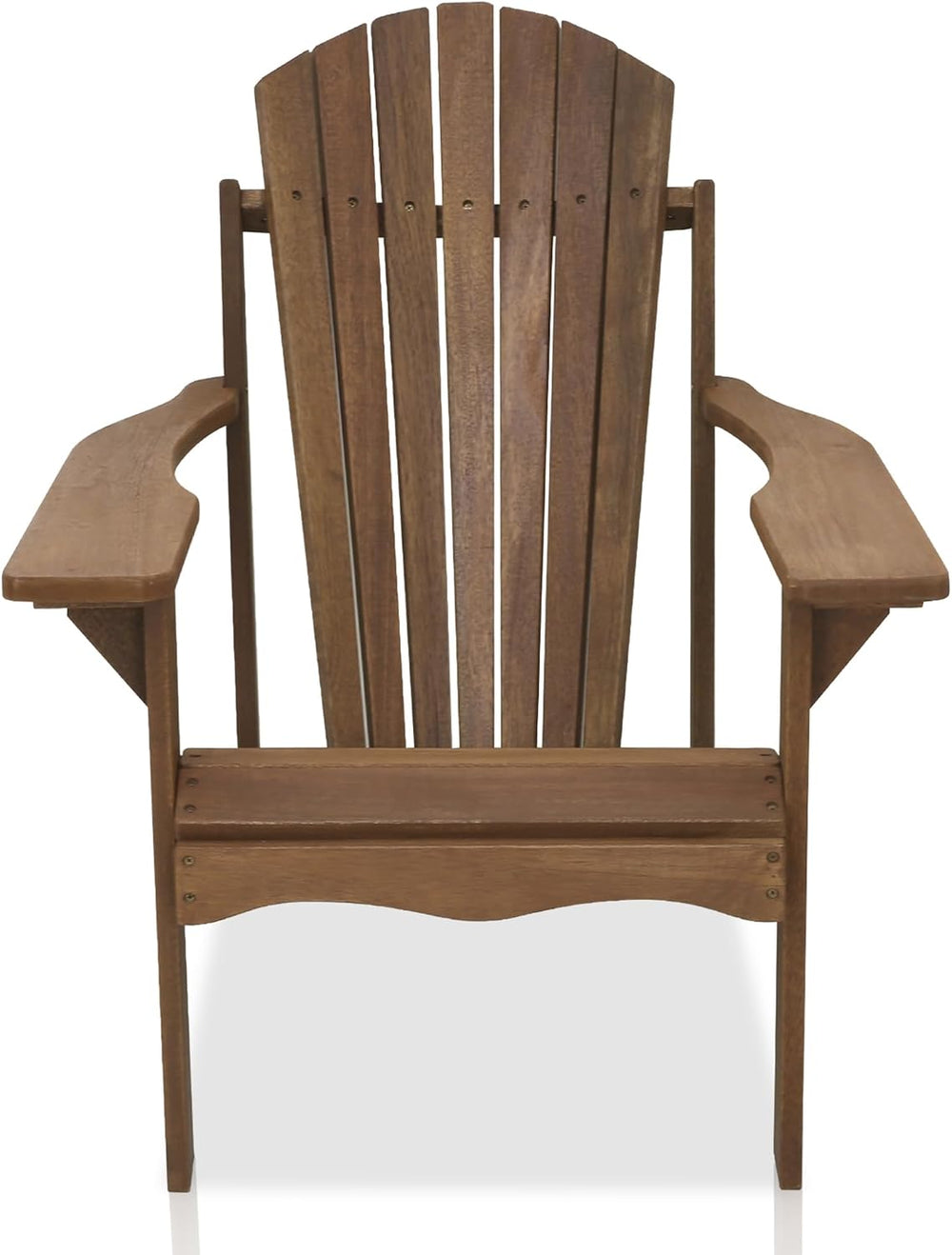 Furinno TIOMAN Patio Chair, Adirondack Outdoor Lawn Chair, Armchair in Teak O...