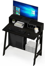 Furinno Simplistic a Frame Computer Desk, Espresso