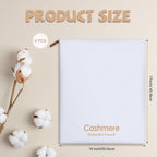 4 Pack Cashmere Sweater Storage Bags, Large Breathable Washable Pure Cotton Zipper Pouch Organizers Covers Bags for Cashmere Wool Sweaters Clothing Saree Storage Protection, 17 x 14 inch