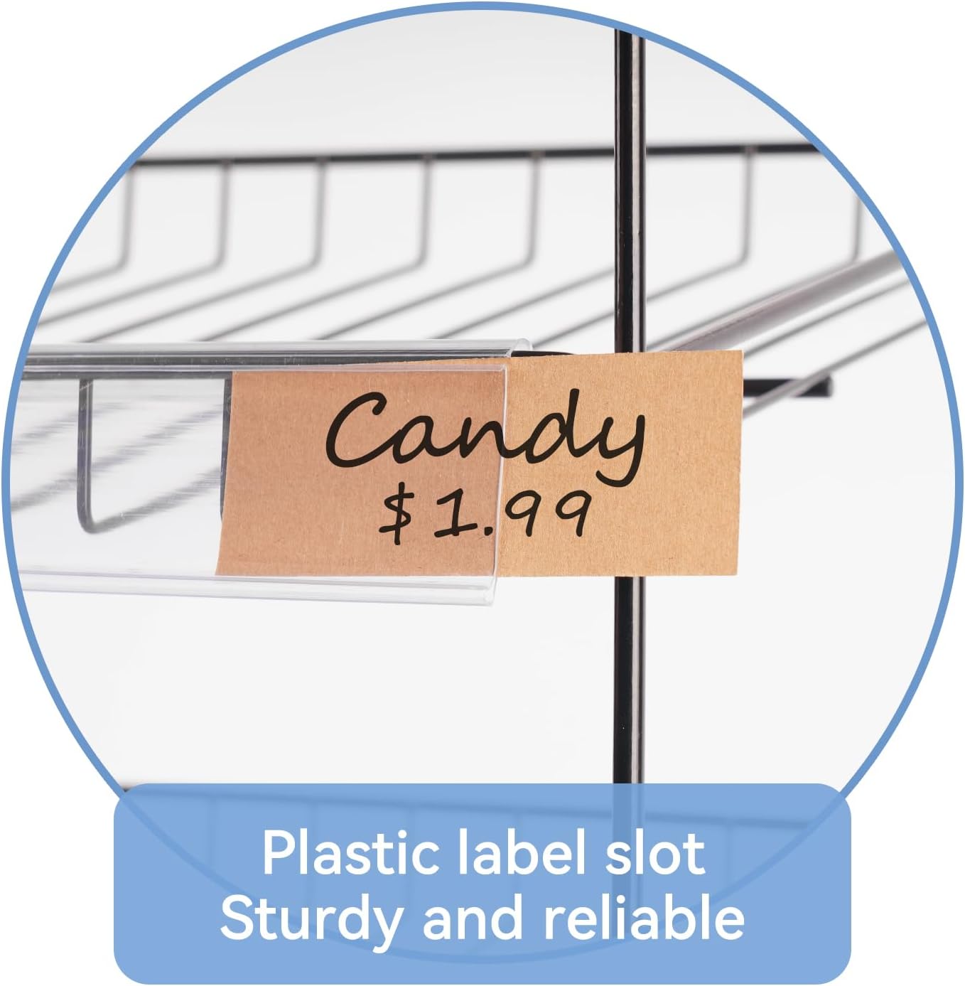 WWN Black 3-Tier Candy Display Rack 24 * 23 * 14inch Versatile Chip and Snack Stand for Countertop Retail, Concession Stands, and Supermarkets