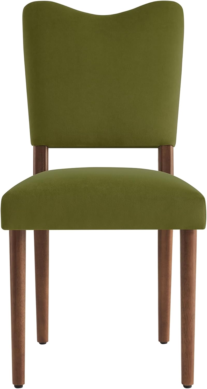 KISLOT Upholstered Dining Chairs Set of 4, Modern Velvet Kitchen Chairs with ...