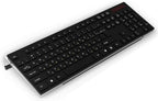 Acrylic Tilted Computer Keyboard Stand for Ergonomic Typing, Keyboard Tray Holder with Silicone Non-Slip Case, Clear