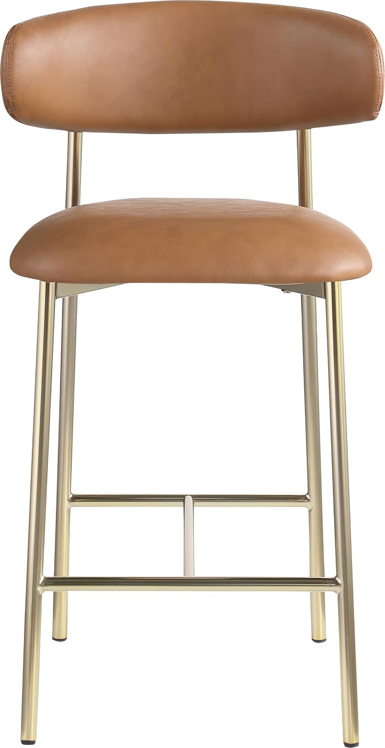 Meridian Furniture 995Cognac-C Lupita Collection Modern | Contemporary Counte...
