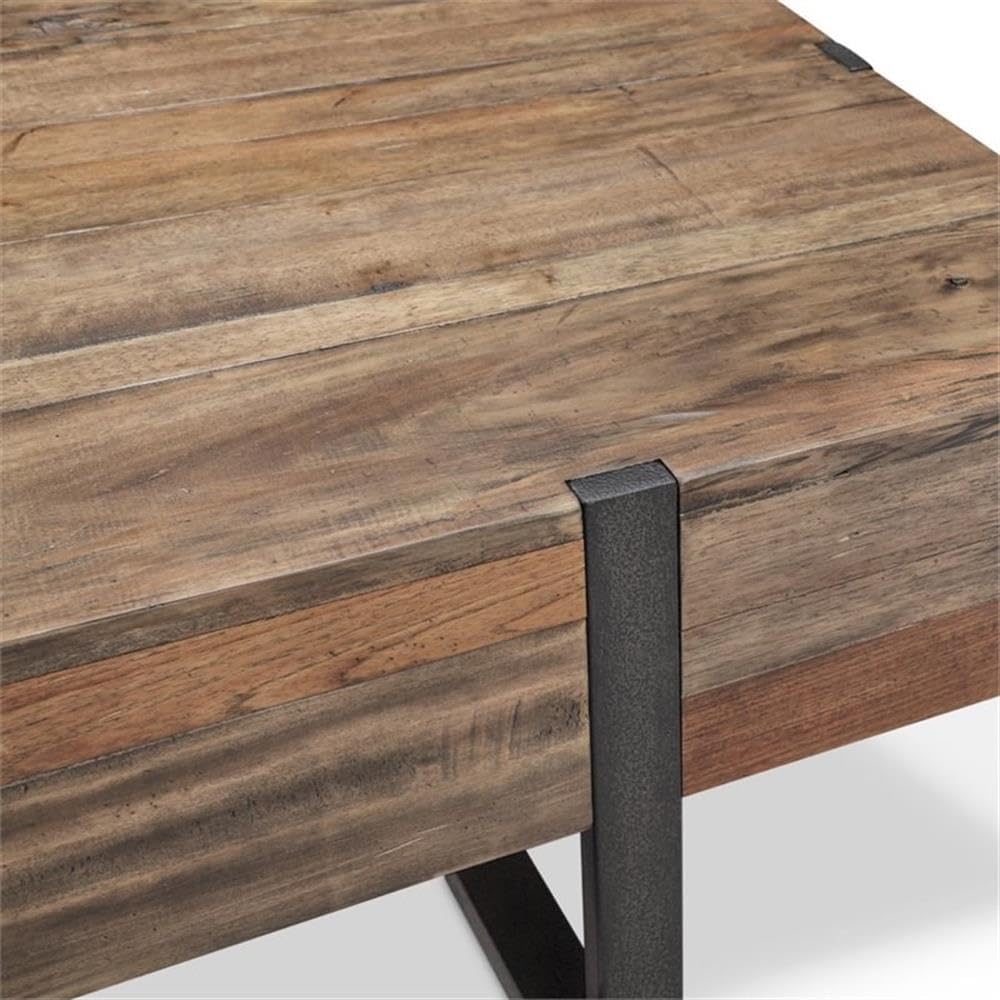 BOWERY HILL Contemporary End Table, 24" H x 22" W x 26" D, Rec...