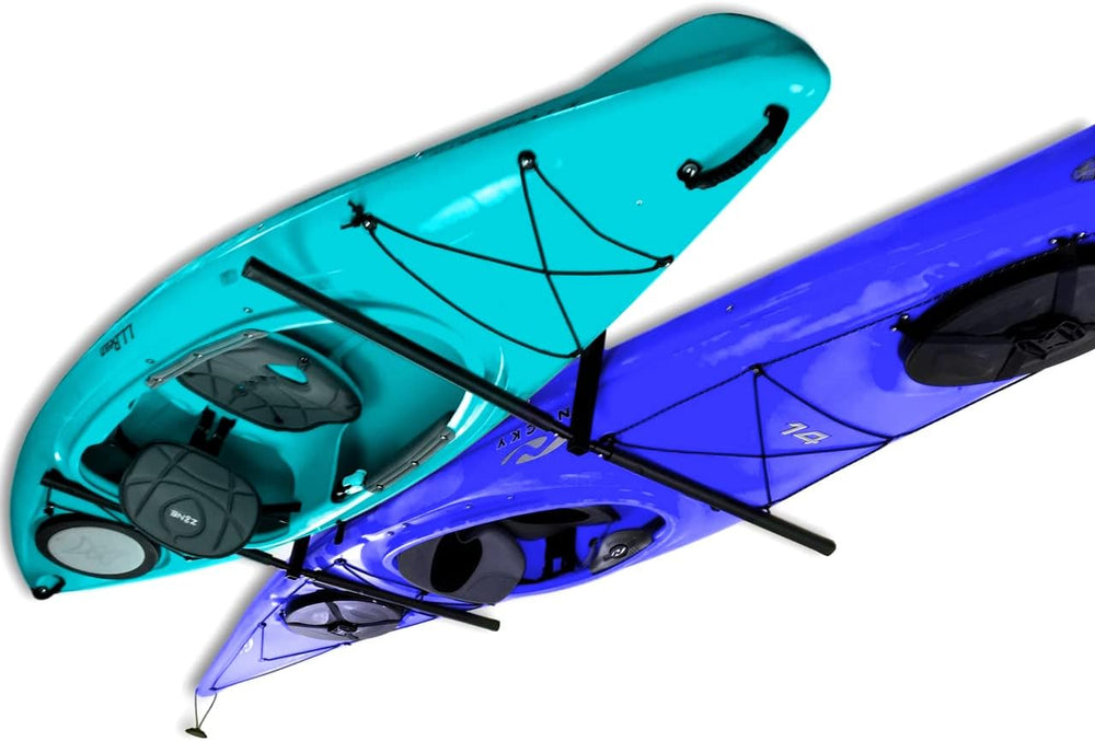 StoreYourBoard Adjustable Kayak Ceiling Rack – Hi Port 2 Garage Ceiling Kayak...