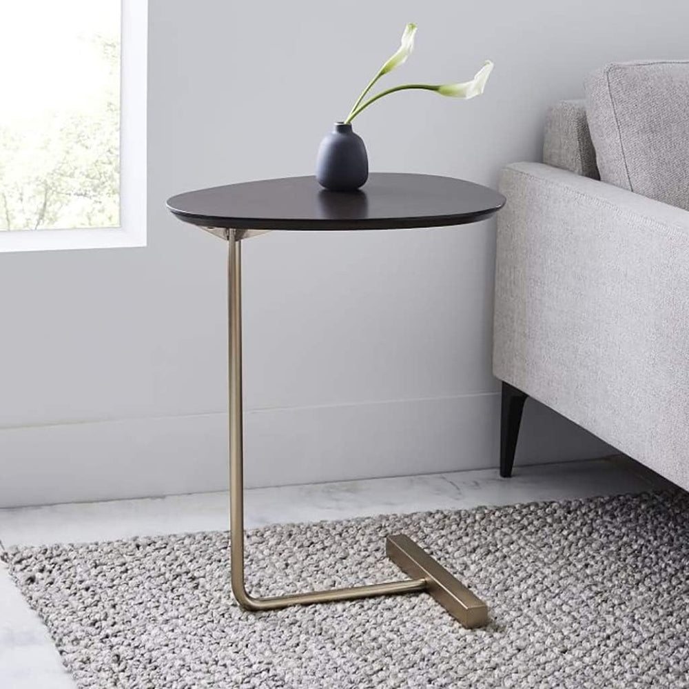 Side Table - Snack Table for Living Room, Bedroom, Balcony - Versatile Bedsid...