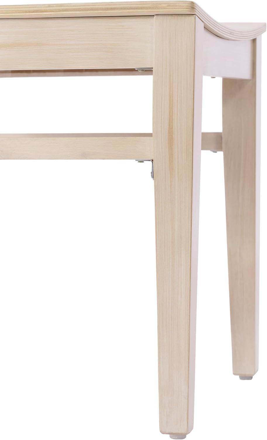 Flash Furniture Naples Commercial Solid Wood Dining Chair, Curved Backrest, S...