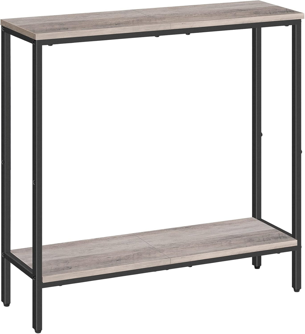 HOOBRO 29.5" L Narrow Console Table, 8.7" D Small Entryway Table | ...