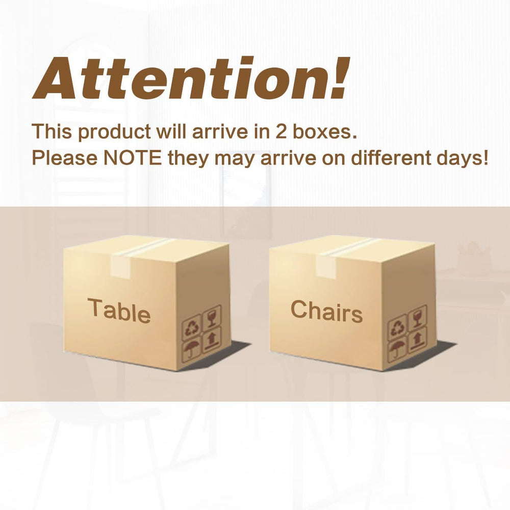 55'' Dining Table Set for 4, 4 Chair Dining Table Set | Dinner Table ...