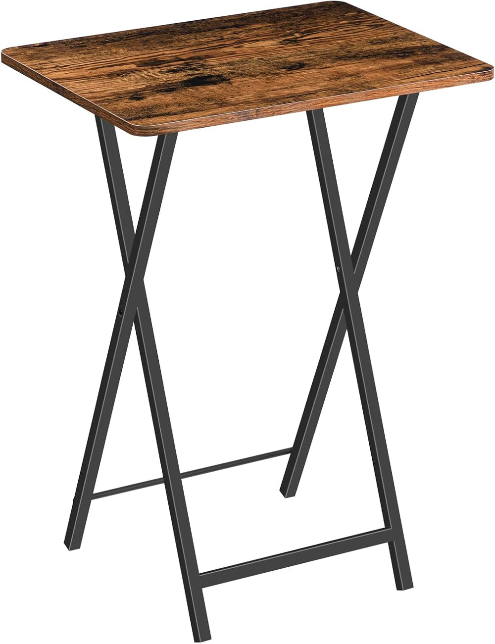 HOOBRO Folding TV Tray Table, TV Tray, Snack Table for Small Space, Dining Tr...