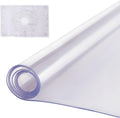 VEVOR Plastic Table Cover, 42 x 60 Inch 2.0 mm Thick Clear PVC Desk Mat Protector, Waterproof & Easy Cleaning Desk Pad Tablecloth, for Office, Dresser, Dining Room, Night Stand