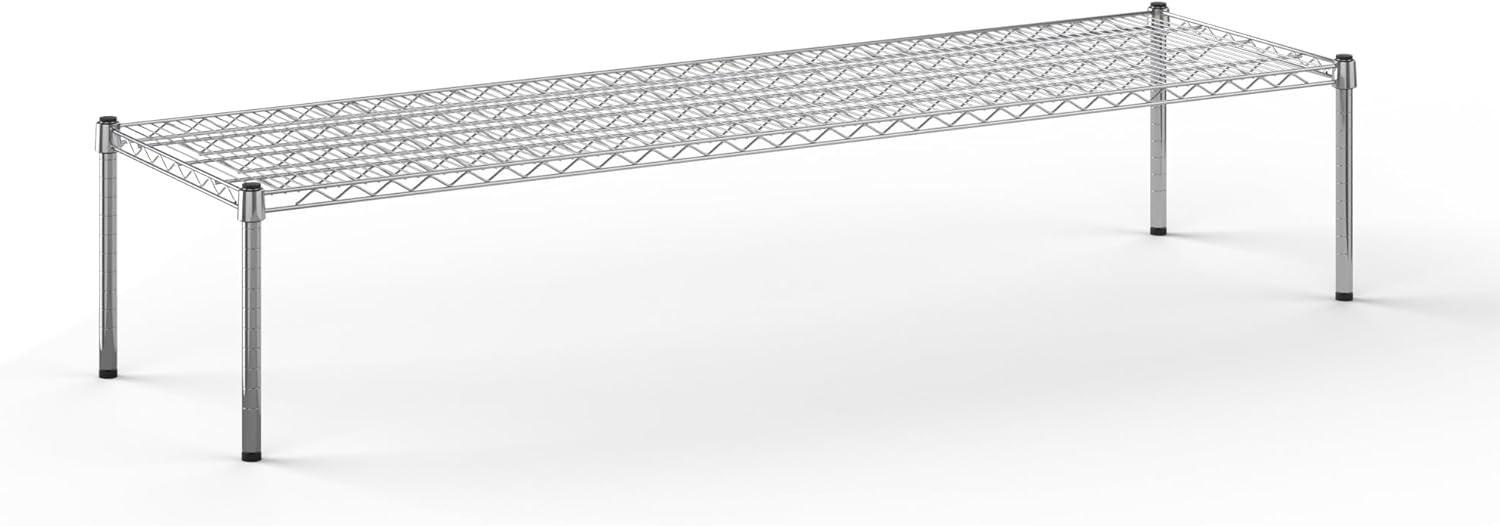 21" Deep x 72" Wide x 14" Height Wire Shelving Kit | NSF Commercial Storage Rack Unit