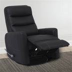 Parker Living Hercules - Black Manual Swivel Glider Recliner