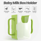 Milk Carton Holder with Handle 8x5cm Reusable Juice Box Holder No Squeeze Adjustable Food Pouch and Milk Box Rack for Kids No Spill