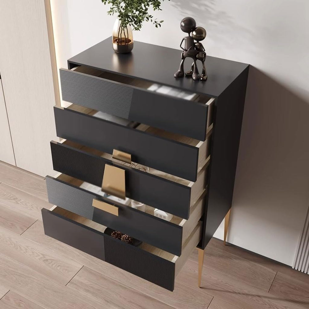 Entryway Cabinet Modern Sideboard Large Capacity Storage Cabinet Living Room ...