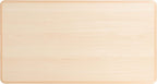 Flash Furniture Wren Adjustable Classroom Activity Table for School and Home, Plastic Activity Table for Kids, 23.625" W x 47.25" L, Natural