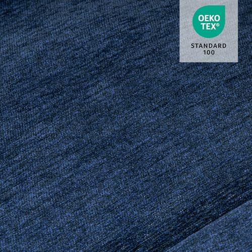 MCombo 85.4'' Zero Wall Hugger Power Recliner Sofa, HL198M3 (Navy Blu...