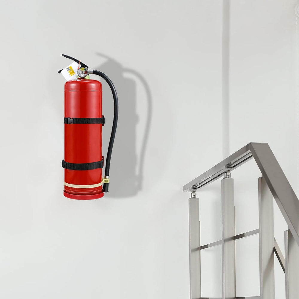 Suzile Fire Extinguisher Bracket Wall Mount, Heavy Duty Metal Holder, 3 Pcs