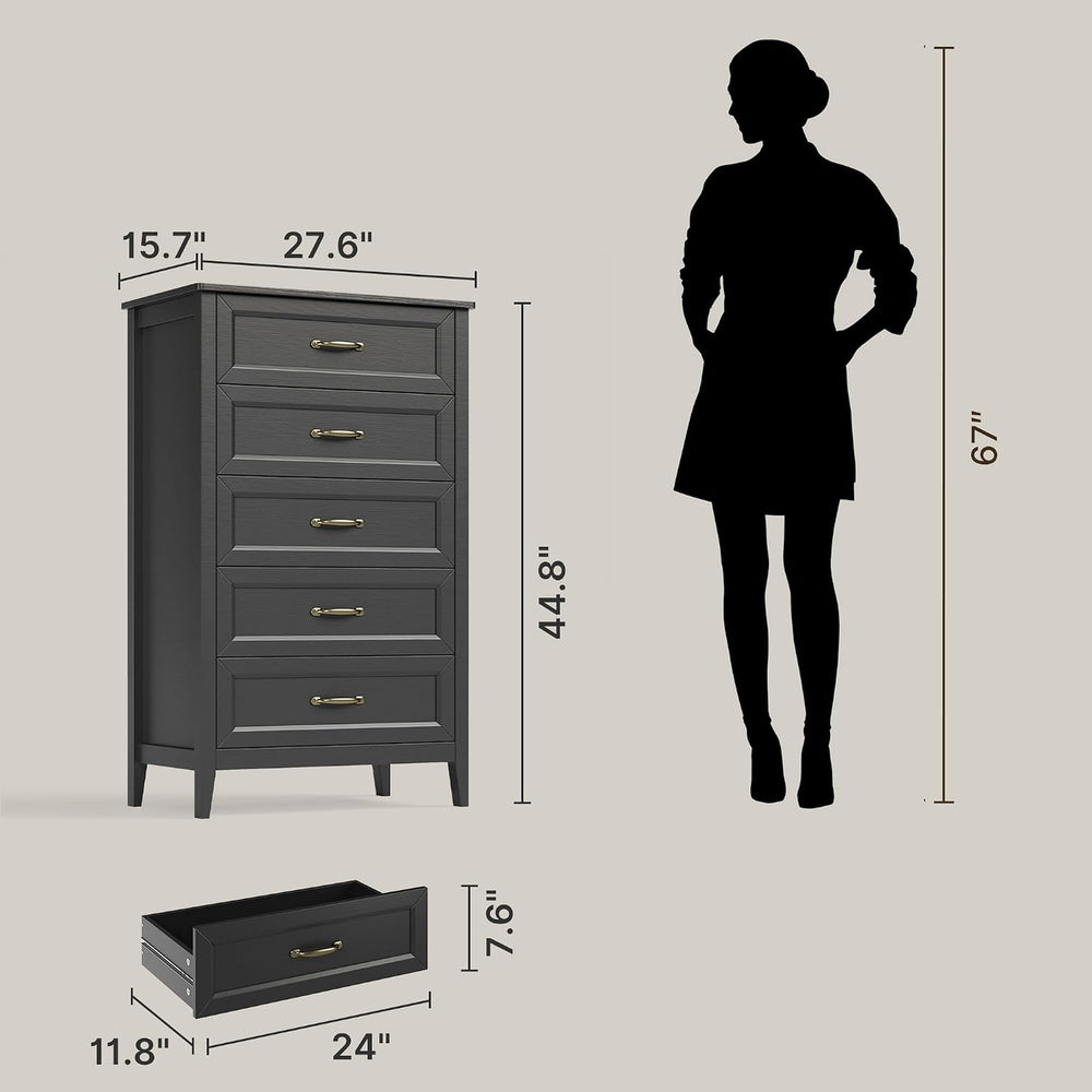 Gizoon 2PCS Modern Bedroom Furniture Set