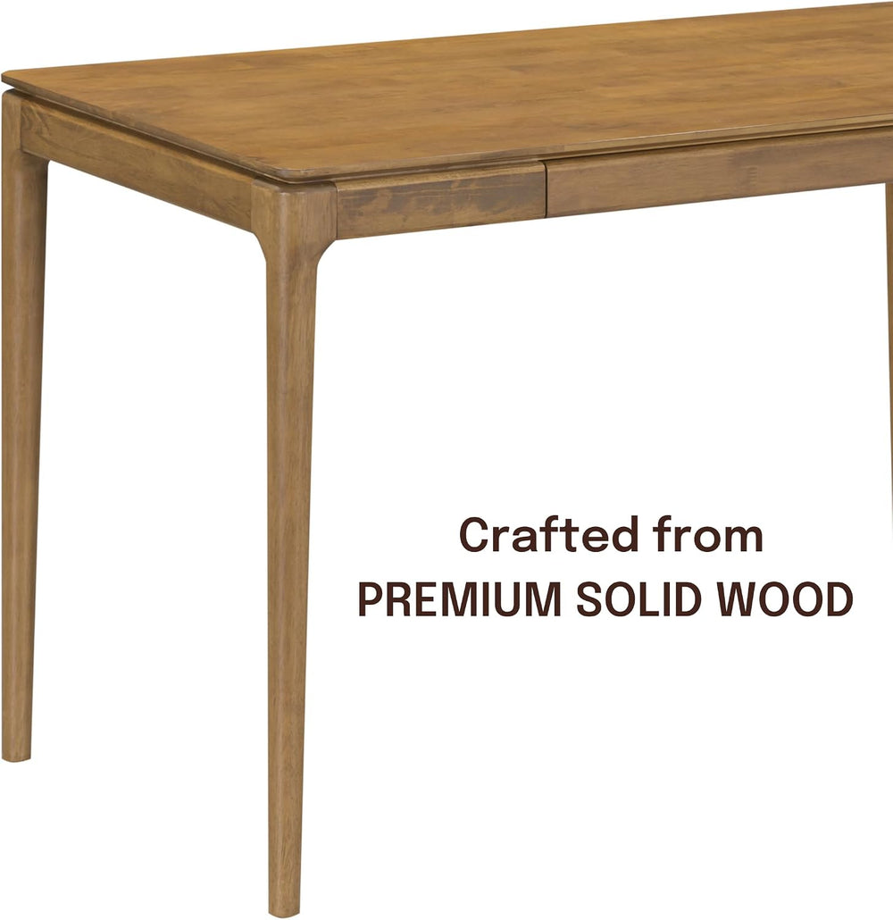 NTC Mingle Desk 47 Inch Modern Design, Rectangular Dinner Table for Dining Ro...