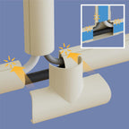 D-Line Medium Cable Raceway Accessory Pack, Join 1.18in x 0.59in Cord Cover Lengths, 10 Accessories Included, Hide Cords Around a Variety of Angles - Beige