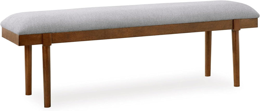 Signature Design by Ashley Dining Bench, 59" Backless Upholstered Wood |...