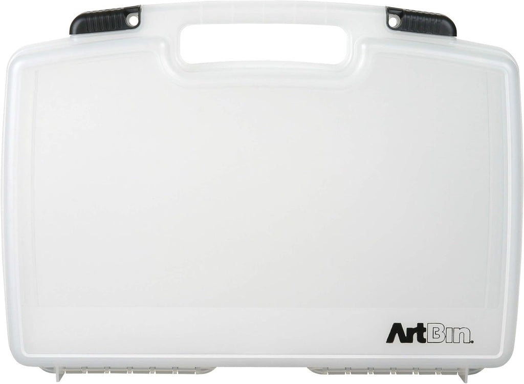 ArtBin 17 inch 8017AB Quick View Carrying Case, Portable Art & Craft Organizer with Handle, 1 Plastic Storage Case - 17" Standard Base Open Core