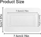 Replacement Adhesive Strip for Black Blue Toothbrush Holder Toothpaste Dispenser Wall Mounted (2 PCS)