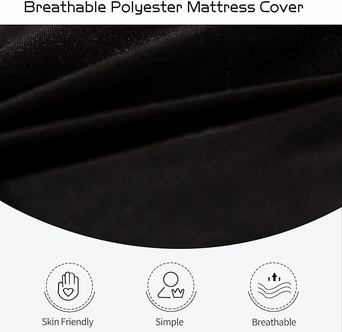 MAXYOYO Futon Mattress, Padded Japanese Floor Mattress Quilted Bed Mattress T...