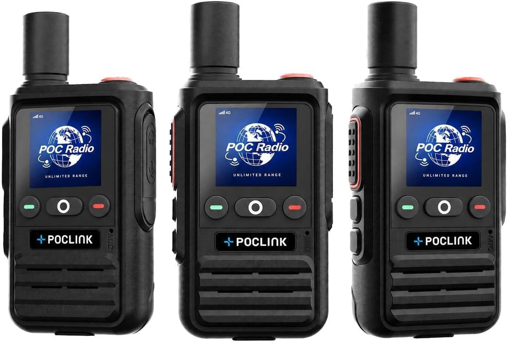 Lifetime Free Global Walkie Talkies Long Range, POC-1 Lite, 4G LTE Unlimited ...