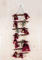 Rayher Natural Wooden Decorative Ladder, 96x30x2cm