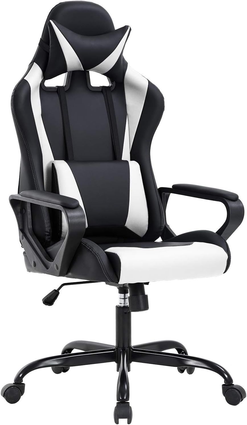 BestOffice High-Back Gaming Chair PC Office Chair Computer Racing Chair PU De...