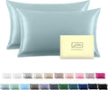 Silk Pillowcase for Hair and Skin, Soft, Breathable and Sliky Queen Size Silk Pillow Case, Both Sides Natural Mulberry Silk Pillowcases with Hidden Zipper (Queen Size 20"X 30")