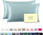 Silk Pillowcase for Hair and Skin, Soft, Breathable and Sliky Queen Size Silk Pillow Case, Both Sides Natural Mulberry Silk Pillowcases with Hidden Zipper (Queen Size 20"X 30")