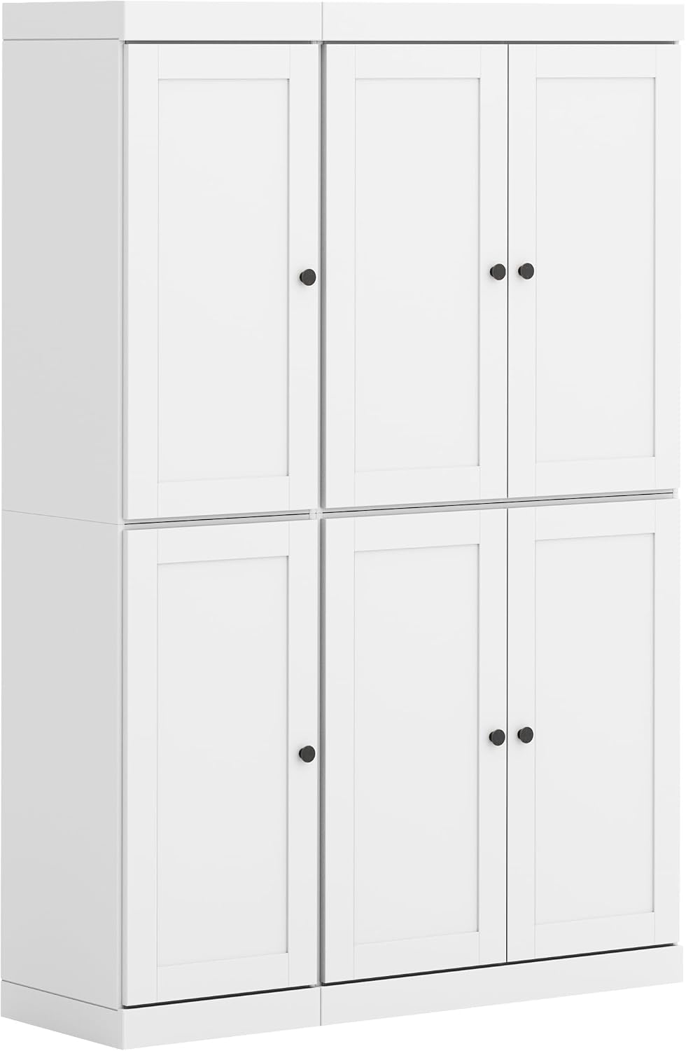 Palace Imports Solid Wood Tall Kitchen Pantry Cabinet - 71.5" H x 48.5&q...