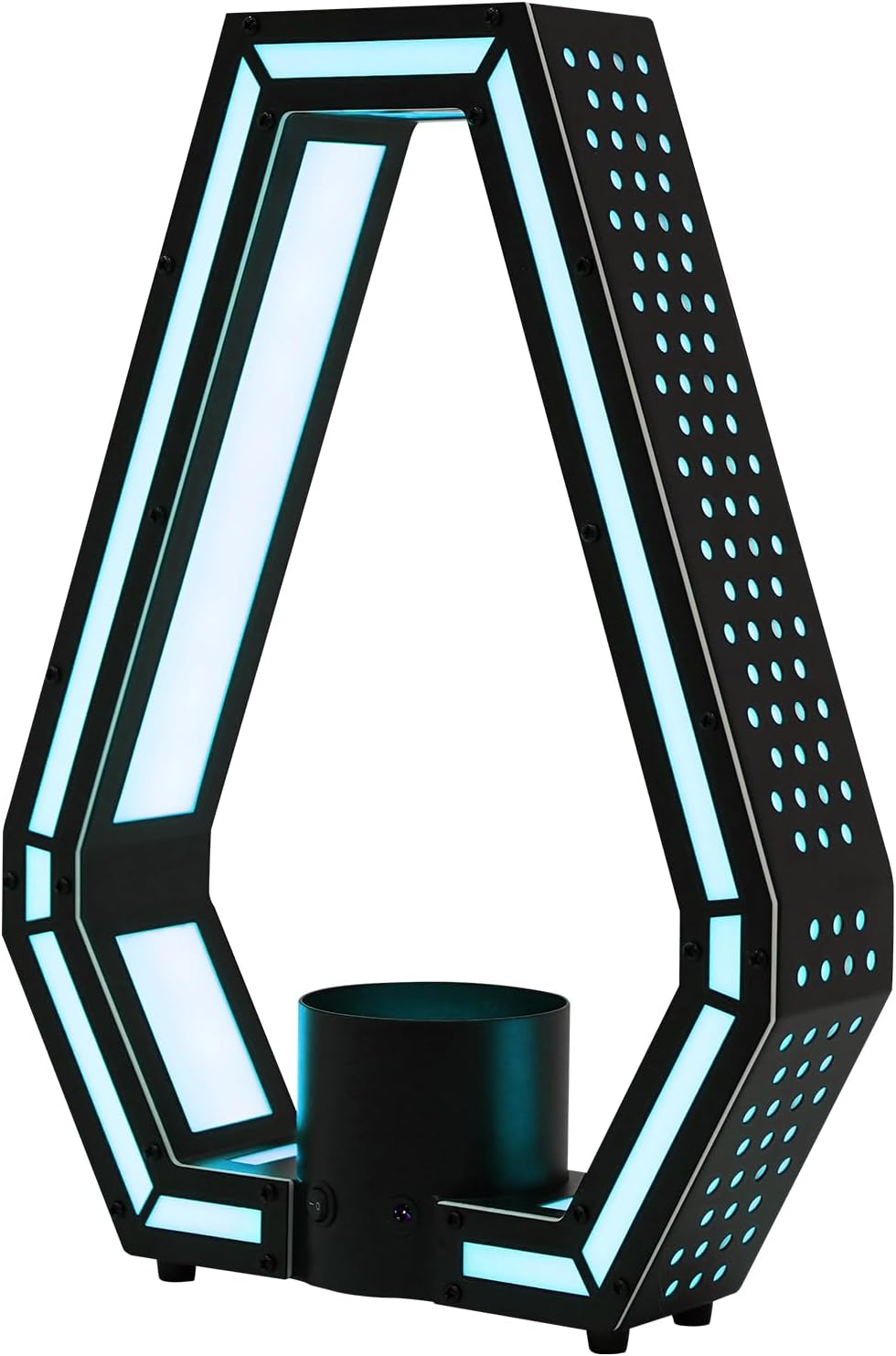 7 Colors Adjustable LED Liquor Display Shelf, Acrylic Glowing Champagne Bottl...