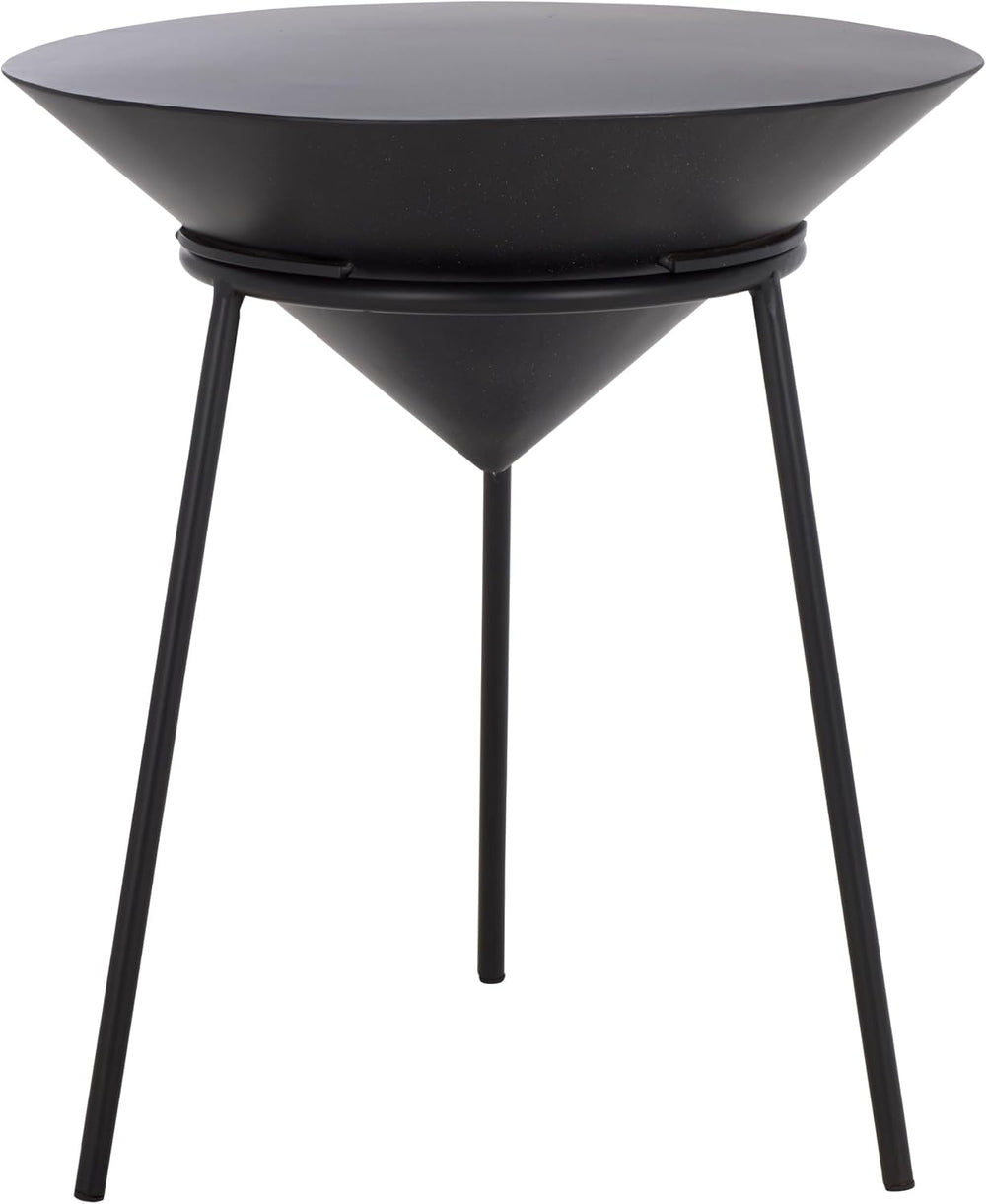 SAFAVIEH Home Collection - Apuline Modern Black Side Table with Tripod Legs (...