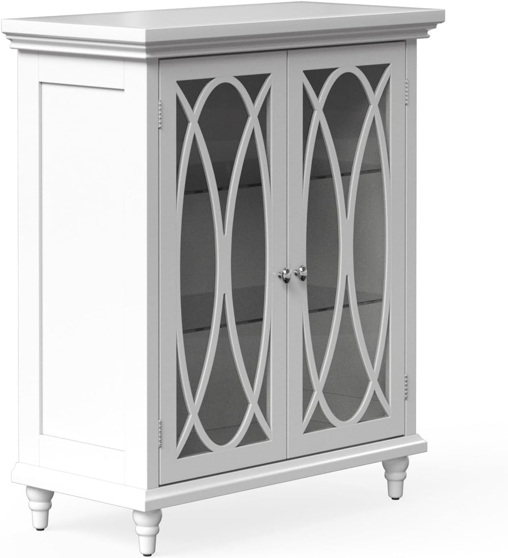 Teamson Home Florence 26 in. x 32 in. 2-Door Freestanding Wooden Floor Cabine...