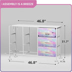 Sorbus Kids Dresser with 9 Drawers - Storage Unit Organizer Chest for Clothes - Bedroom, Kids Room, Nursery, & Closet