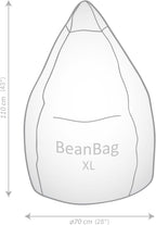 Alfa Bean Bag Chair pink