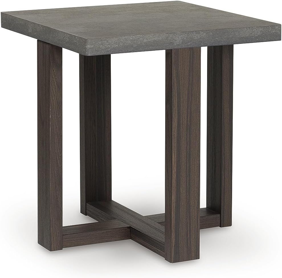 Signature Design by Ashley Dynnford Industrial Water Stain Resistant Table, S...