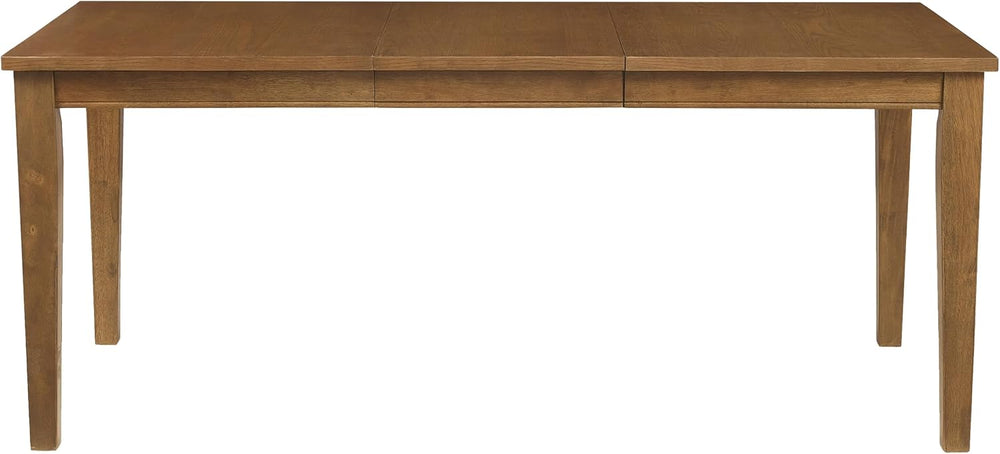 Crosley Furniture Alessia Traditional Wood Dining Room Table with Leaf Extens...