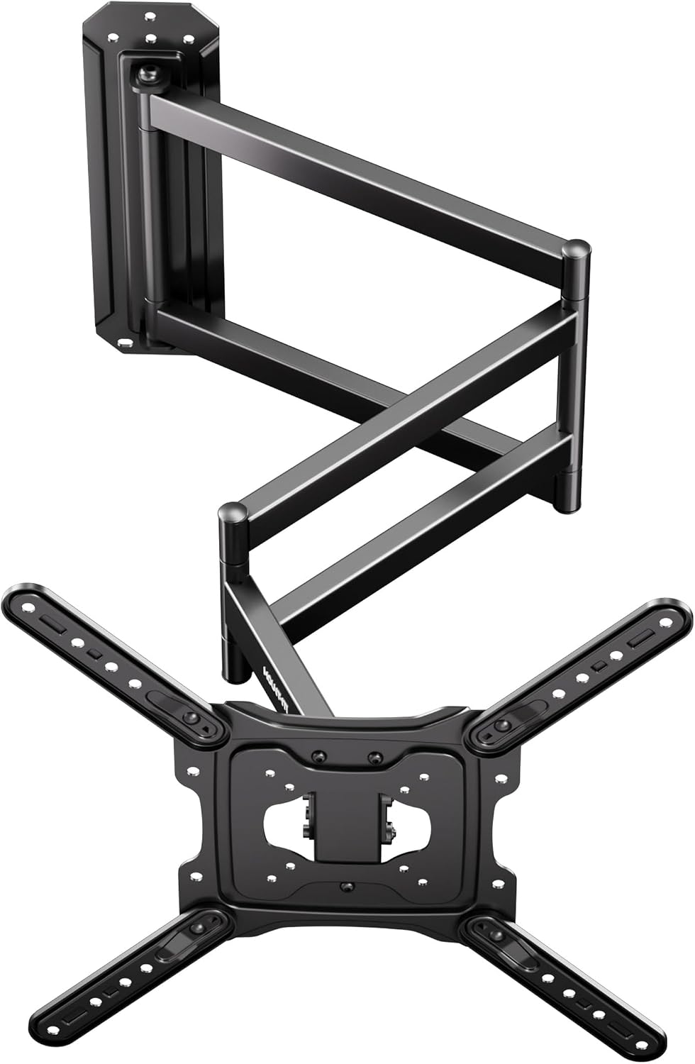 Mount-It Corner Full Motion TV Wall Mount, Long Arm 37.2" Extension | Ar...