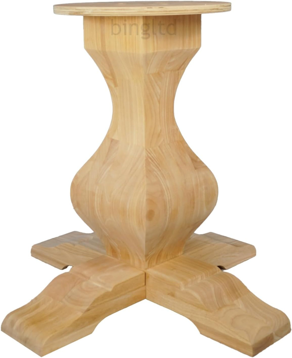 BingLTD - 29 1/8" Tall Miller Square Pedestal Table Base (PD-SQ2901-RW-UNF)