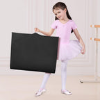 Univivi 40 Inch Dance Costume Garment Bags for Dancers, Black, 12 Pack | Breathable Fabric, Clear PVC Window, 3 Zip Pockets, Foldable Costume Garment Bags for Dancers, Dance Costumes, Dresses, Suits