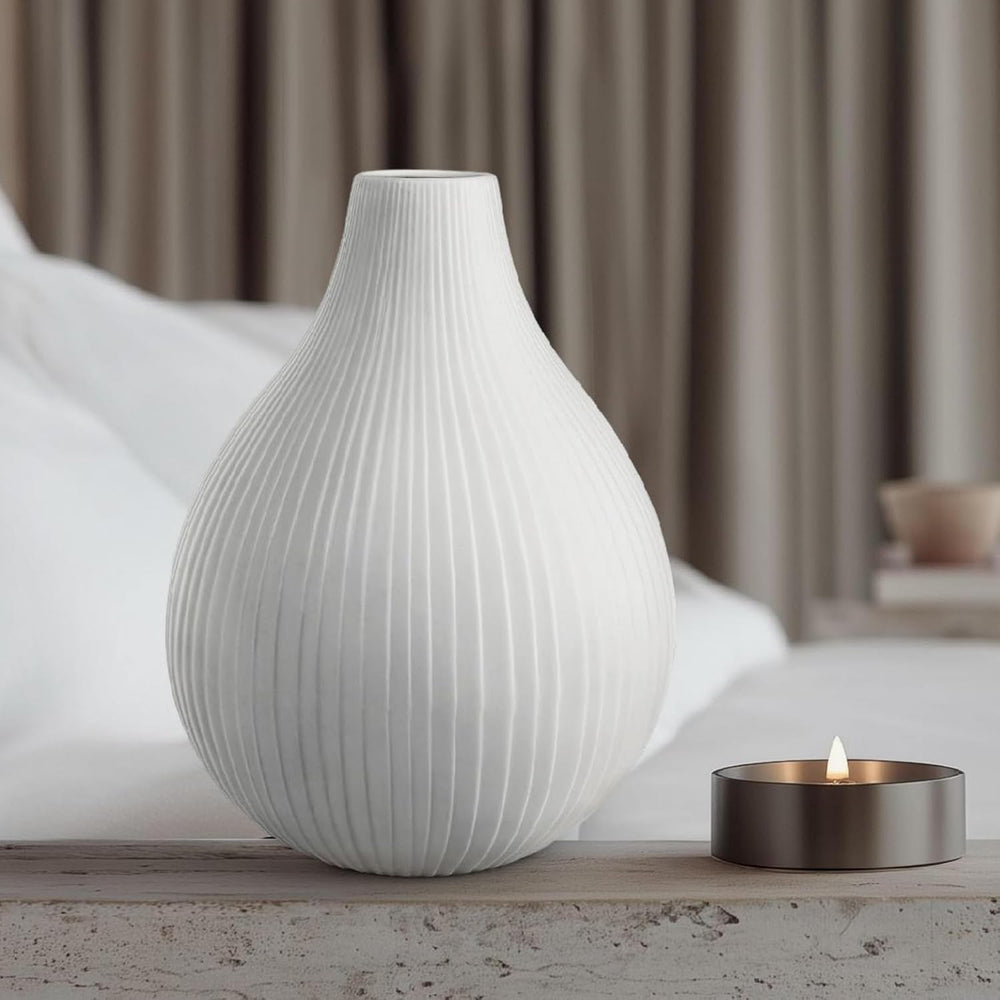 RONDURE Modern Ceramic Decorative Table Lamp Living Room Bedroom Bedside