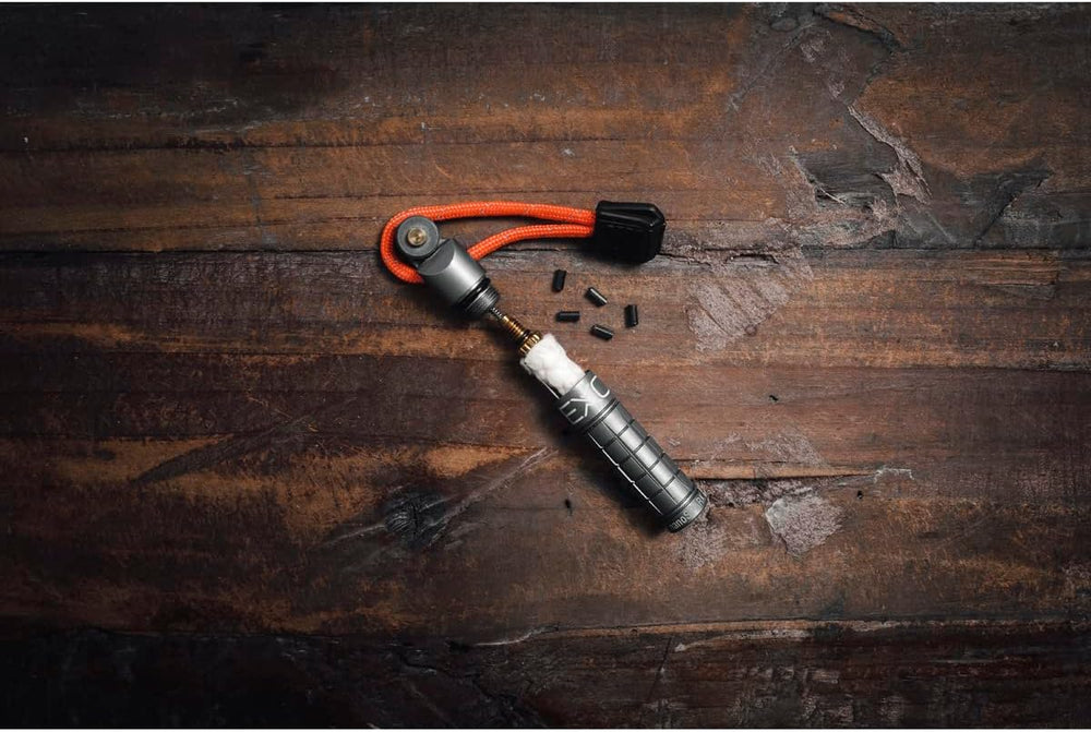 Exotac nanoSPARK Ultra-Compact Fire Starter with One-Handed Operation High-Sp...