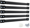 DGSL Magnetic Tool Holder Strip 5 Pack, 12 In Heavy Duty Tool Organizer Magnetic Strip, Tool Magnet Bar For Garage Tool Organization