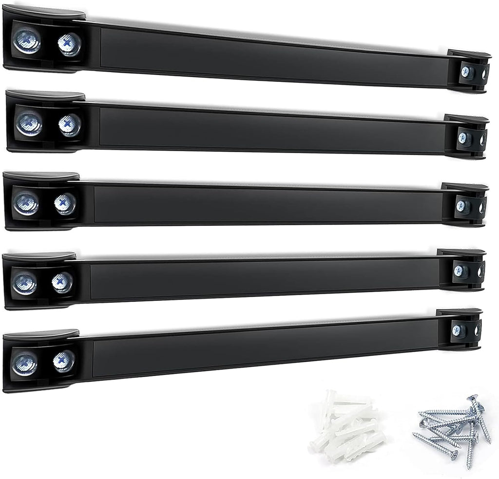 DGSL Magnetic Tool Holder Strip 5 Pack, 16 In Heavy Duty Tool Organizer Magnetic Strip, Tool Magnet Bar For Garage Tool Organization