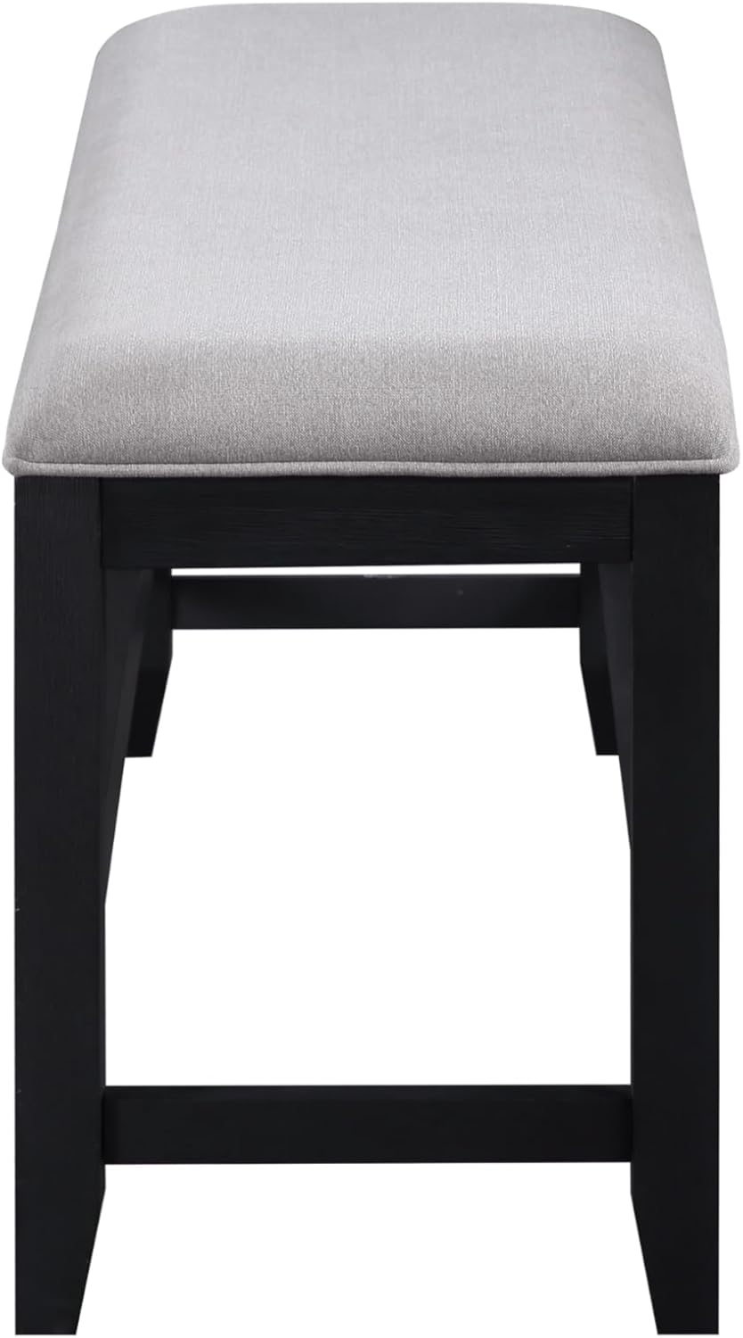 Steve Silver Furniture Yves Counter Bench Grey